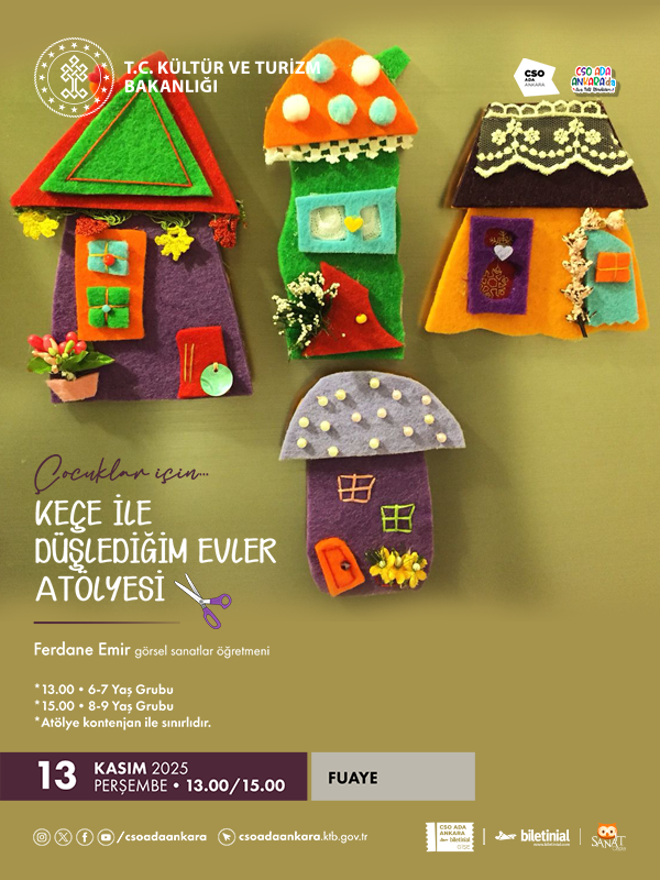 Keçe İle Düşlediğim Evler Atölyesi