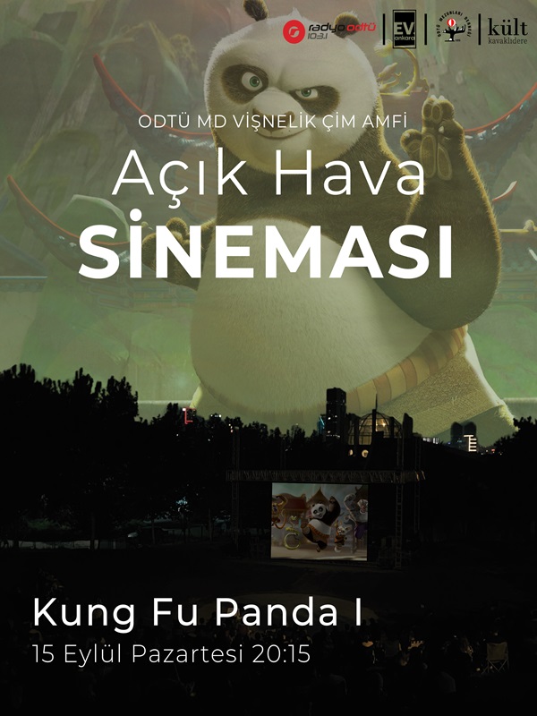 ODTÜ MD Vişnelik Çim Amfi Açık Hava Sineması - Kung Fu Panda 1