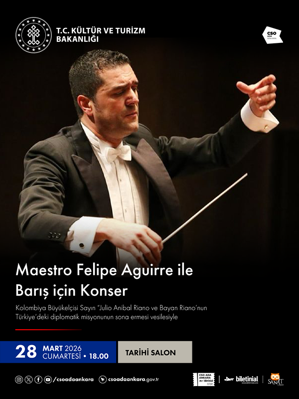 Maestro Felipe Aguirre ile Barış için Konser