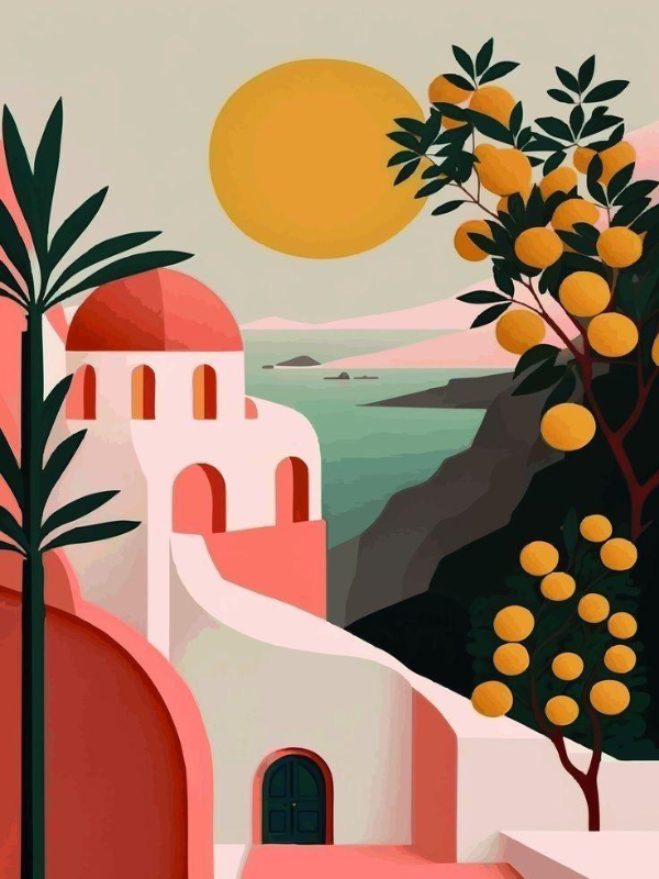 Masterpiece  Resim - Akdeniz Rüyası