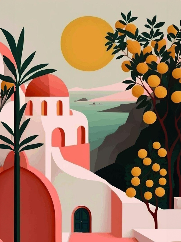 Masterpiece Resim - Akdeniz Rüyası