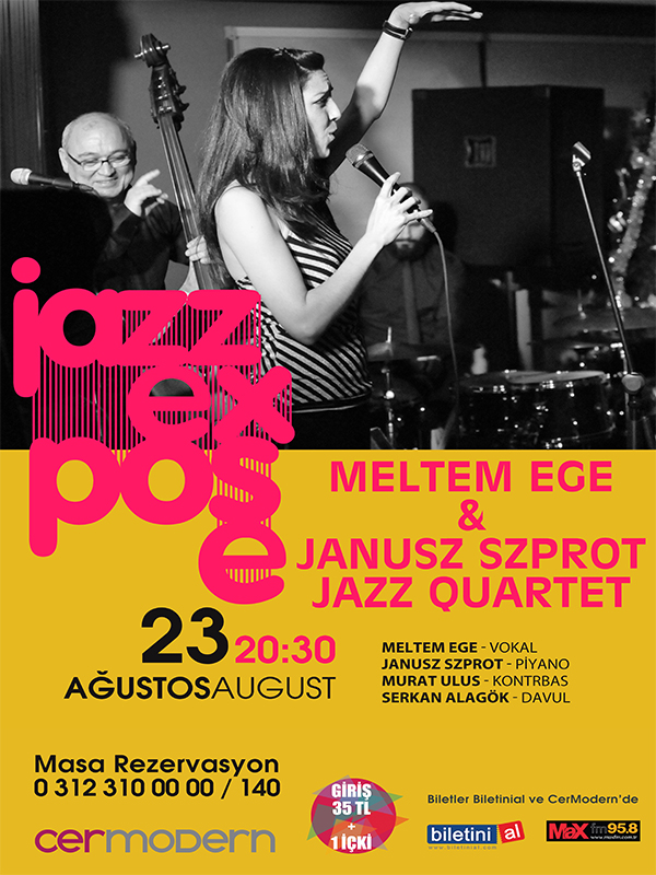 Meltem Ege & Janusz Szprot Jazz Quartet biletinial