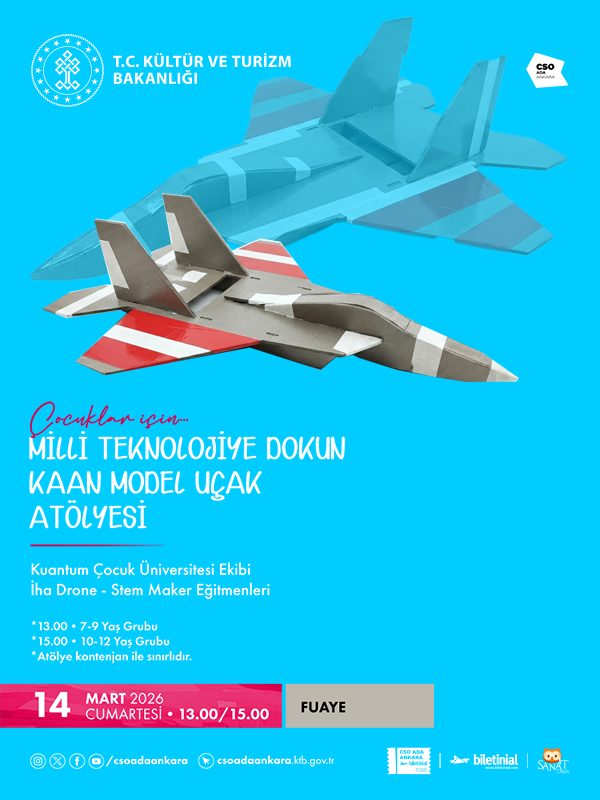 Milli Teknolojiye Dokun - Kaan Model Uçak