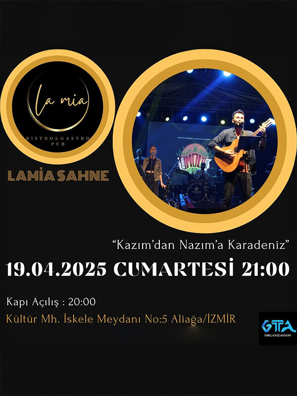 Moli ile "Kazım'dan Nazım'a Karadeniz"