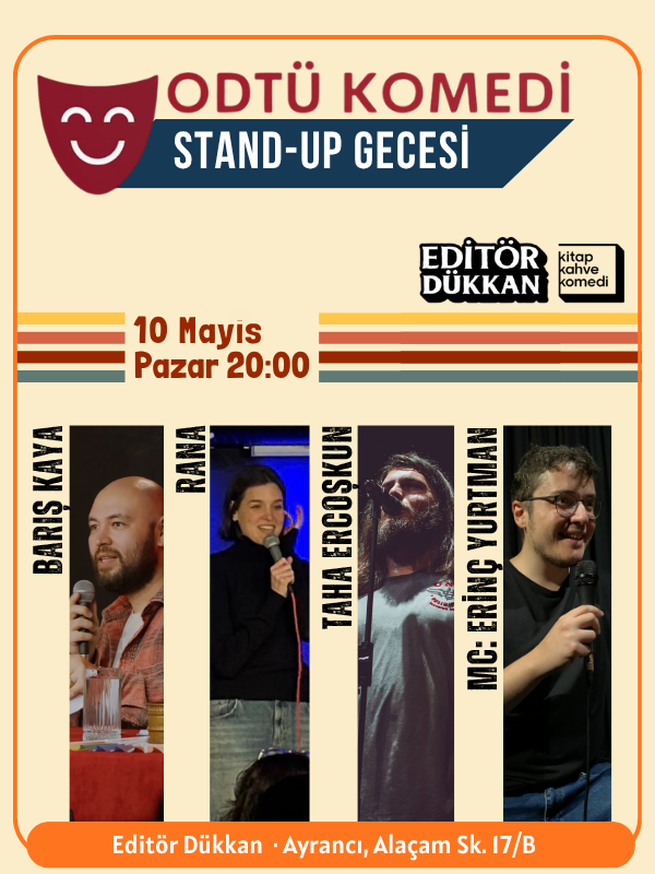 ODTÜ Komedi Topluluğu Stand-up Gecesi