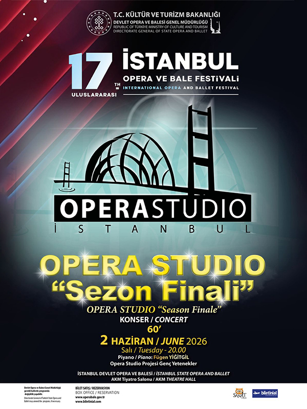 Opera Studio "Sezon Finali" - 17. Uluslararası İstanbul Opera ve Bale Festivali