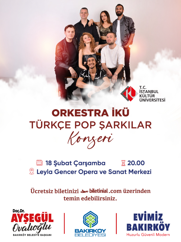 Orkestra İKÜ Türkçe Pop Şarkıları Konseri