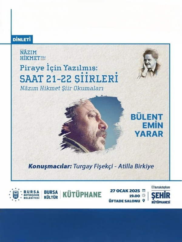 Piraye İçin Yazılmış: Saat 21-22 Şiirleri