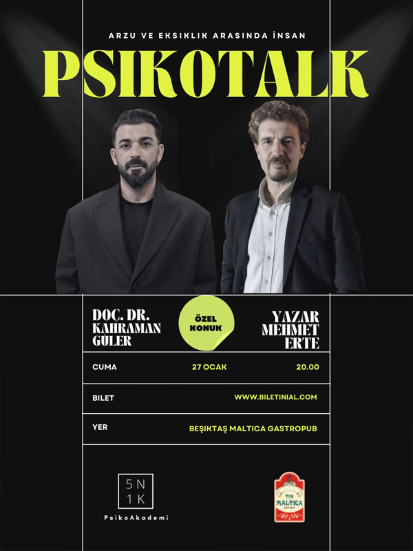 Psi̇kotalk-M Arzu Ve Eksiklik Arasında İnsan