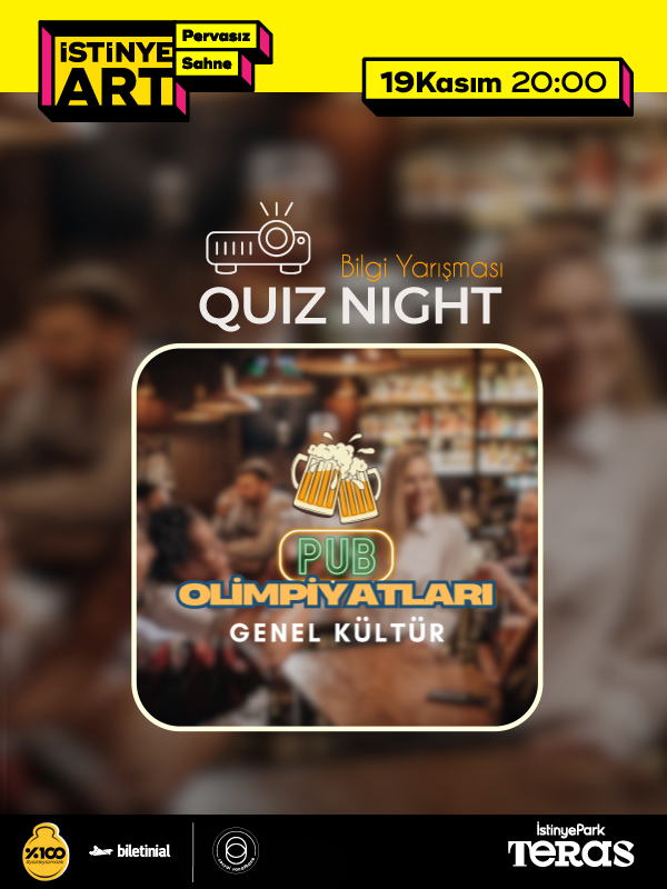 Quiz Night (Pub Olimpiyatları Genel Kültür)