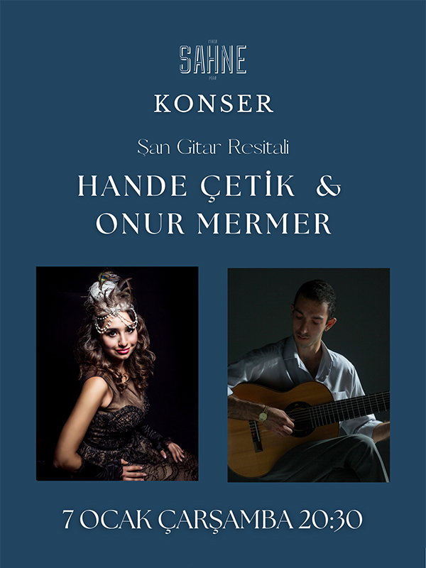 Şan Gitar Resitali Hande Çetik & Onur Mermer