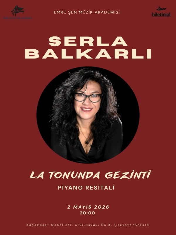 Serla Balkarli - Pi̇yano Resi̇tali̇ "La Tonunda Gezi̇nti̇"