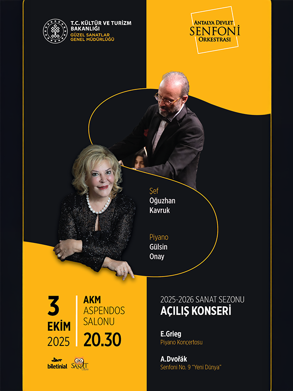 Sezon Açılış Konseri - Antalya Devlet Senfoni Orkestrası