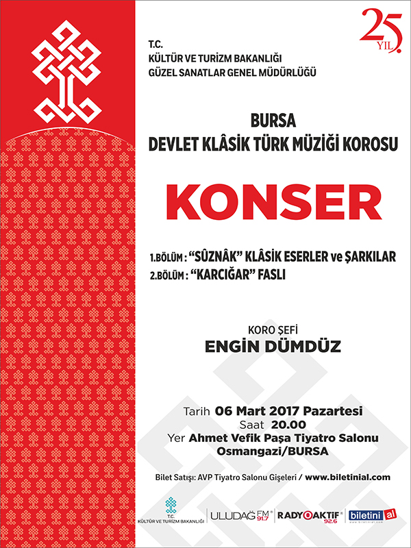 ''Suzinak'' Makamında Klasik Eserler ve Şarkılar & ''Karcığar'' Faslı
