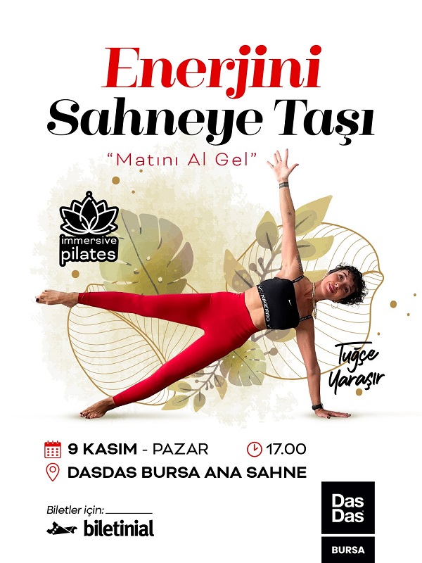 Tuğçe Yaraşır ile Immersive Pilates