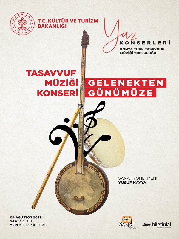 Türk Tasavvuf Müziği Konseri Konya  Türk Tasavvuf Müziği Topluluğu