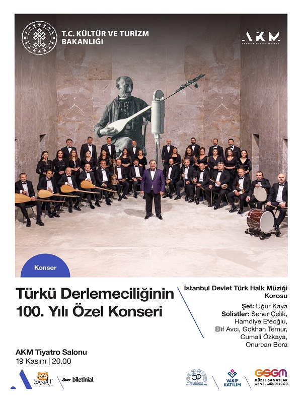 Türkü Derlemeciliğinin 100. Yılı Özel Konseri