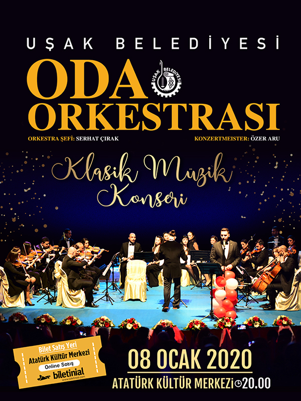Uşak Belediyesi Oda Orkestrası Klasik Müzik Konseri