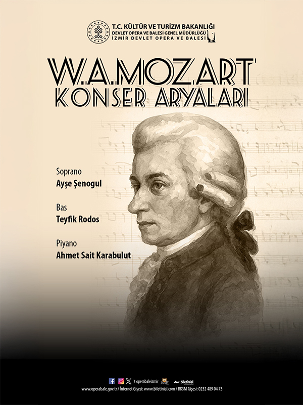 W. A. Mozart Konser Aryaları - İzmir DOB