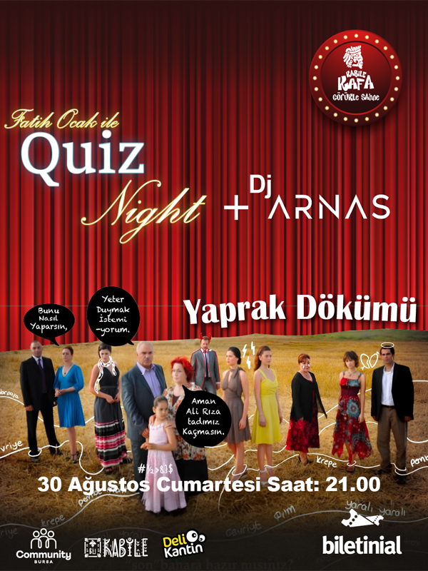 Yaprak Dökümü Quiz Night