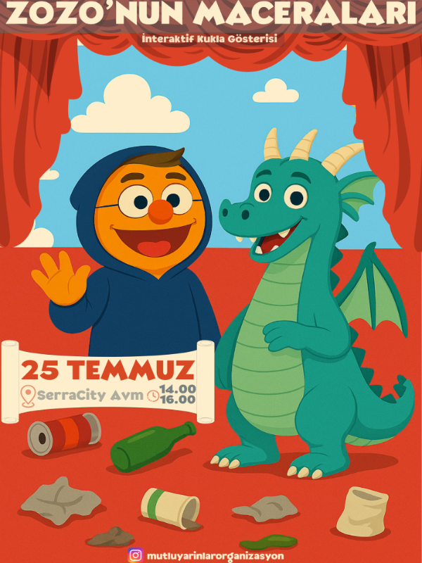 Zozo’nun Maceraları: İnteraktif Muppet Kukla Gösterisi | biletinial