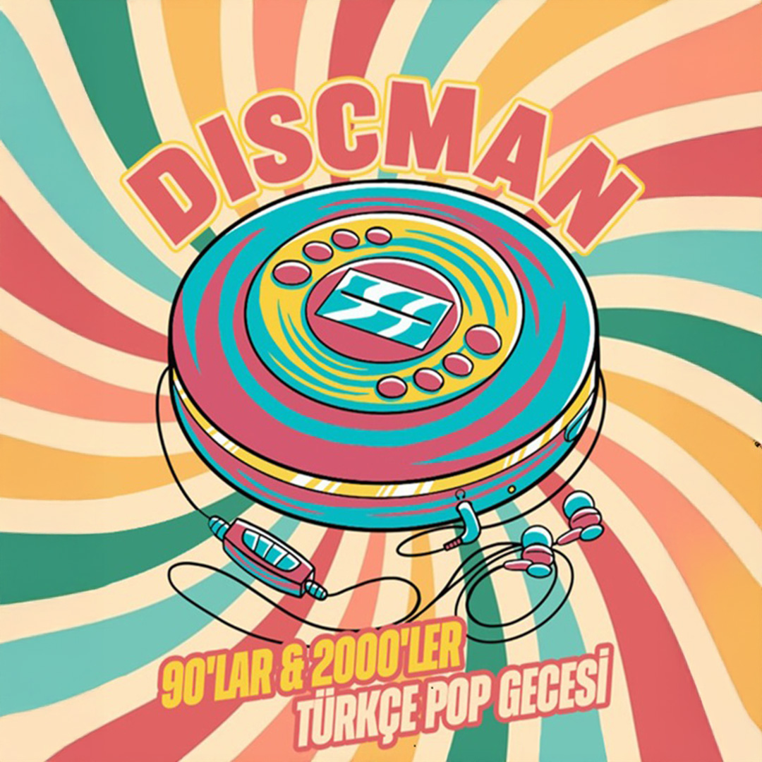 Discman 90’lar & 2000’ler Türkçe Pop Gecesi