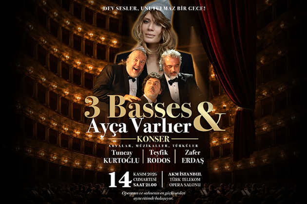 3 Basses & Ayça Varlıer Konseri